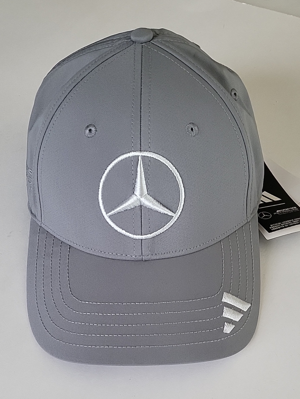 Adidas Mersedes logo baseball cap Performance Gray JZ9405